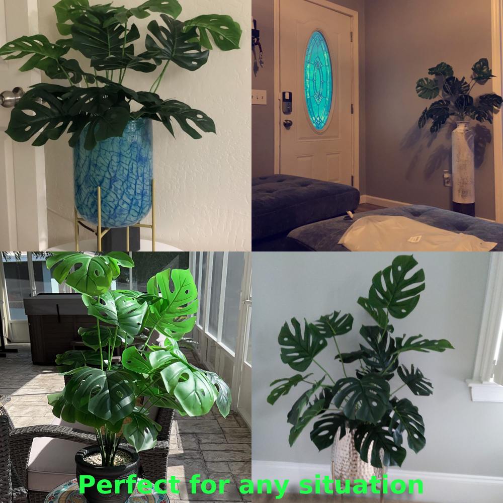 Tall Fake Turtle Tree Leaves: image 8